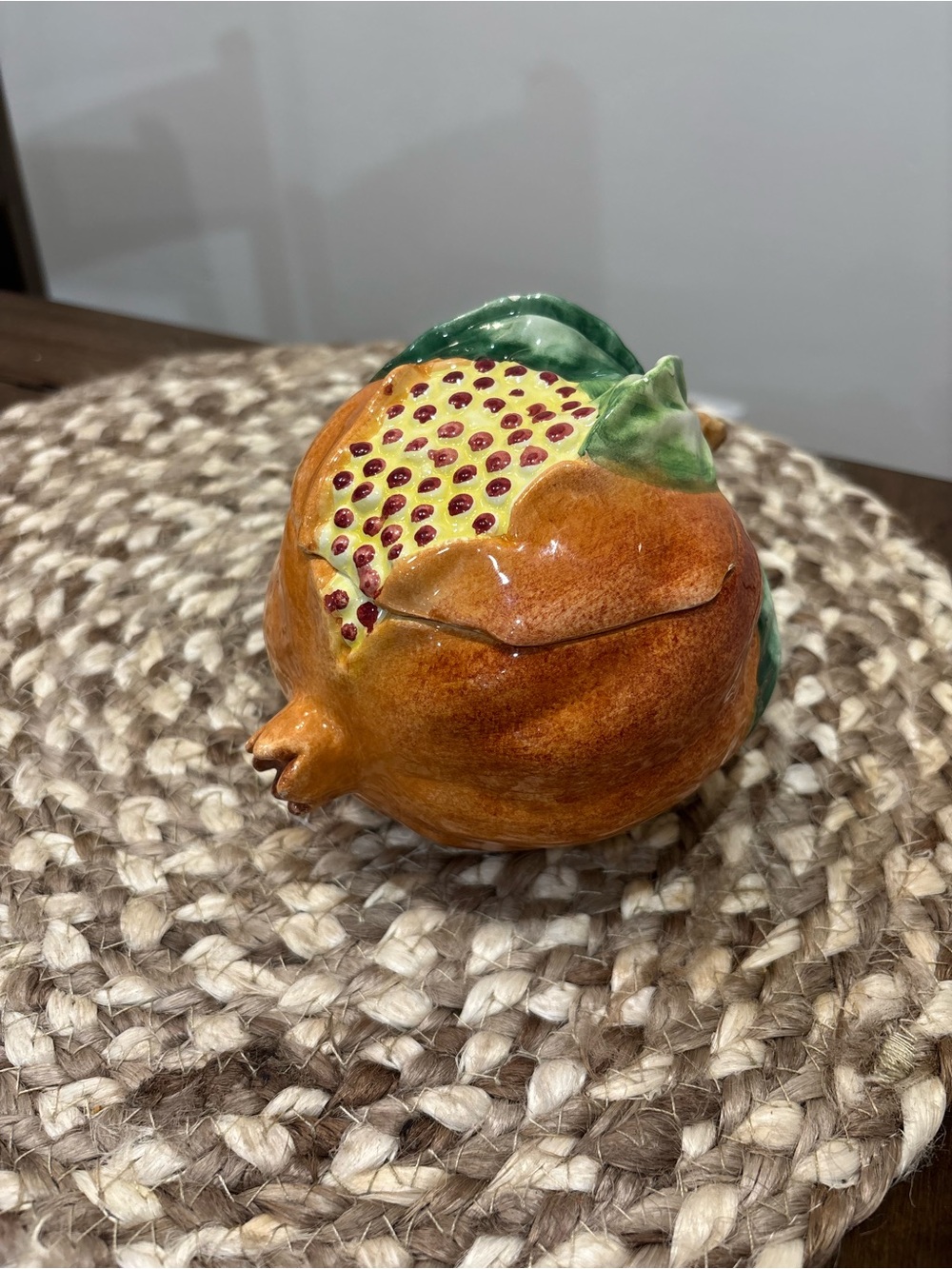 Vintage Vietri Ceramic Pomegranate Made in Italy